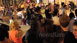 Police tension for Spain political corruption claims