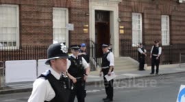 Royal Baby Excitement builds outside hospital