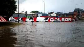 Flash Flood hits parts of Nottingham