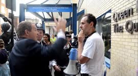 Anti Royal Protestor Caught