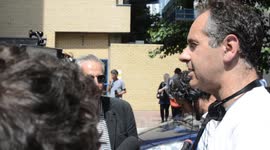 Anti Royalist with Megaphone - interviewed