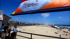 HD Video: Stunt Kite, a Kite that you can control and maneuver completely