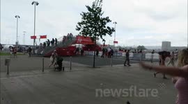 Rain Causes disruption at The Virgin London Triathlon