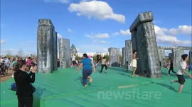 Bouncy Stonehenge