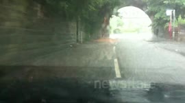 Flooding in Todmorden - Victoria Road