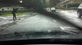Flooding in Todmorden