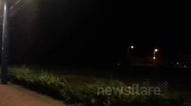 Rare Lightning Storm