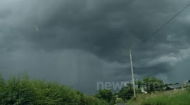 Thunderstorm Dramatic Precipitation Core - N. Ireland