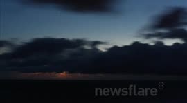 West Ireland Ocean Severe Thunderstorm Lightning Slideshow