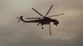 Firefighting Heroes- How they fill up a Fire Helo