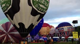 Bristol Balloon Festival 2013 Sunday Morning Mass Ascent #2