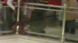 Crazy guy gets arrested... and loses his pants