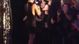 Lady Gaga Premieres Applause at Micky's West Hollywood. 8.12.2013