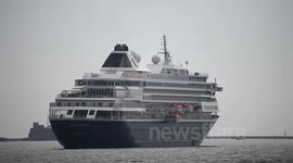 PRINSENDAM  Arrives in Plymouth today  with a Gross Tonnage of 38848 and the Passengers ship came from the Netherlands