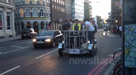 Pub on a bike in London