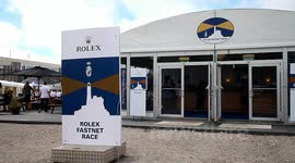 Rolex Fastnet Race  finnish line  Plymouth devon uk