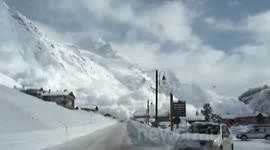 Avalanche Val d'Isère le fornet