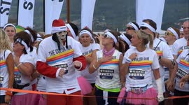Belfast Color Run 24 August 2013 - starting line