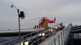 London Air Ambulance take off