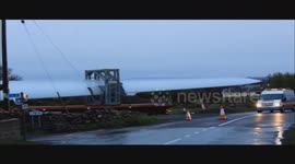transportation of the massive Ballyshannon windmills