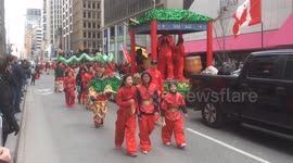 Chinese Dragon at the 2016 St. Patrick's Day Parade in Toronto