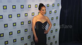 Cheryl Burke, Kaitlin Doubleday, Gabourey Sidibe, Lee Daniels, and Serayah all arrive for the Human Rights Campaign gala at the J.W. Marriott in Los Angeles, CA