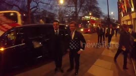 Ant and Dec arrive at Royal Television Society Awards