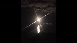 CRS-6 spacecraft launches on clear night in Florida