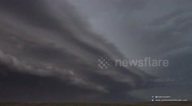 Monster Shelf Clound near Wagner MT - May 28, 2014