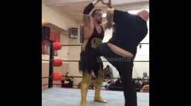 ECW Legend Mikey Whipwreck in action in 2016!