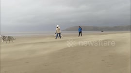 Storm Katie sweeps in