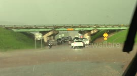 June 1, 2015 -  Sturgis, SD What NOT to do at an Underpass