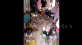This girl's university dormitory is horrendously dirty