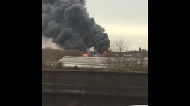 Around 800 tonnes of metal and plastic on fire at Birmingham recycling plant