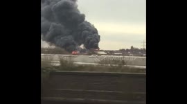 Around 800 tonnes of metal and plastic on fire at Birmingham recycling plant