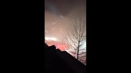 Fire on DeKalb Ave. in Bushwick, Brooklyn, NY on 3/29/2016