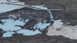 Walls to be built around Blue Lagoon amid imminent volcanic eruption