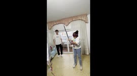 Birthday Girl Accidentally Hits Friend While Whacking Pinata