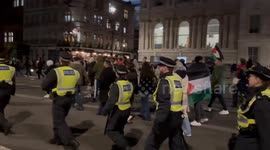 Pro-Palestine group matched on Downing Street as British Parliament rejected ceasefire amendment