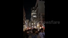 US: Pro-Palestine Protesters Calling For Gaza Ceasefire March In San Francisco Ahead Of APEC Summit