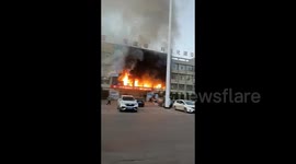 At least 26 dead as office building engulfed in raging flames in China
