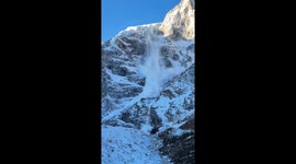 Avalanche fury: dramatic Nepal Himalayas collapse caught on camera