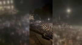 Crowds Gather In Westminster For Pro-Palestine Rally