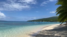 Amazing scenery of Pele Island in Vanuatu. Wild and beautiful. Paradise beach