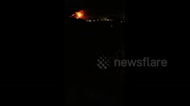 Spain: Forest Fire Erupts In Ràfol De Almúnia, Alicante Prompting Evacuation