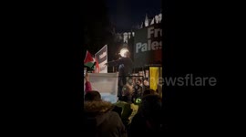 UK: Protesters Gather Outside Parliament As MPs Vote On Gaza Ceasefire 5