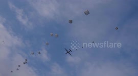 173rd Paratroopers Unleash Precision Over Juliet Drop Zone in Riveting Airborne Operation in Pordenone, Italy