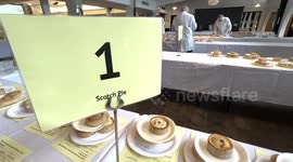 World Championship Scotch Pie Awards take place in Dunfermline, Scotland