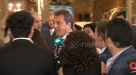 Argentina's presidential candidate Sergio Massa closes his campaign ahead of Sunday's elections in Buenos Aires