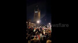 UK: Protesters Gather Outside Parliament As MPs Vote On Gaza Ceasefire 8